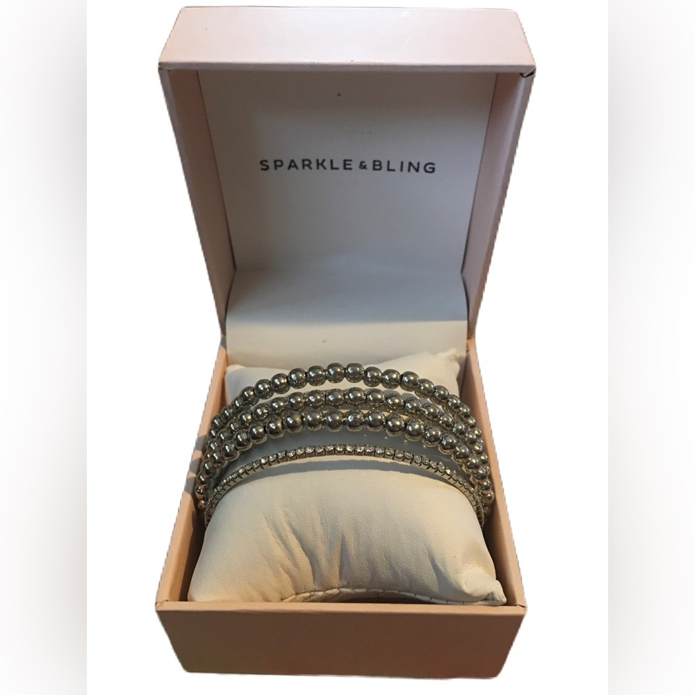 Sparkle & Bling Cuff Bracelet NWOT